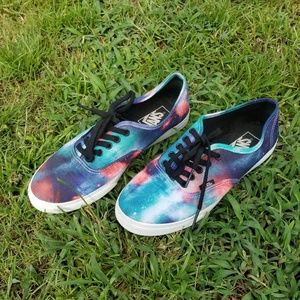 Vans cosmic galaxy lo pro sneakers sz 8